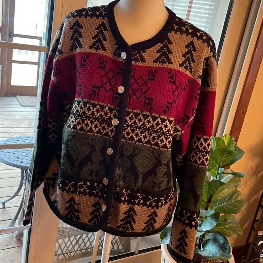 Vintage Tally-Ho Women's Sweater - PM